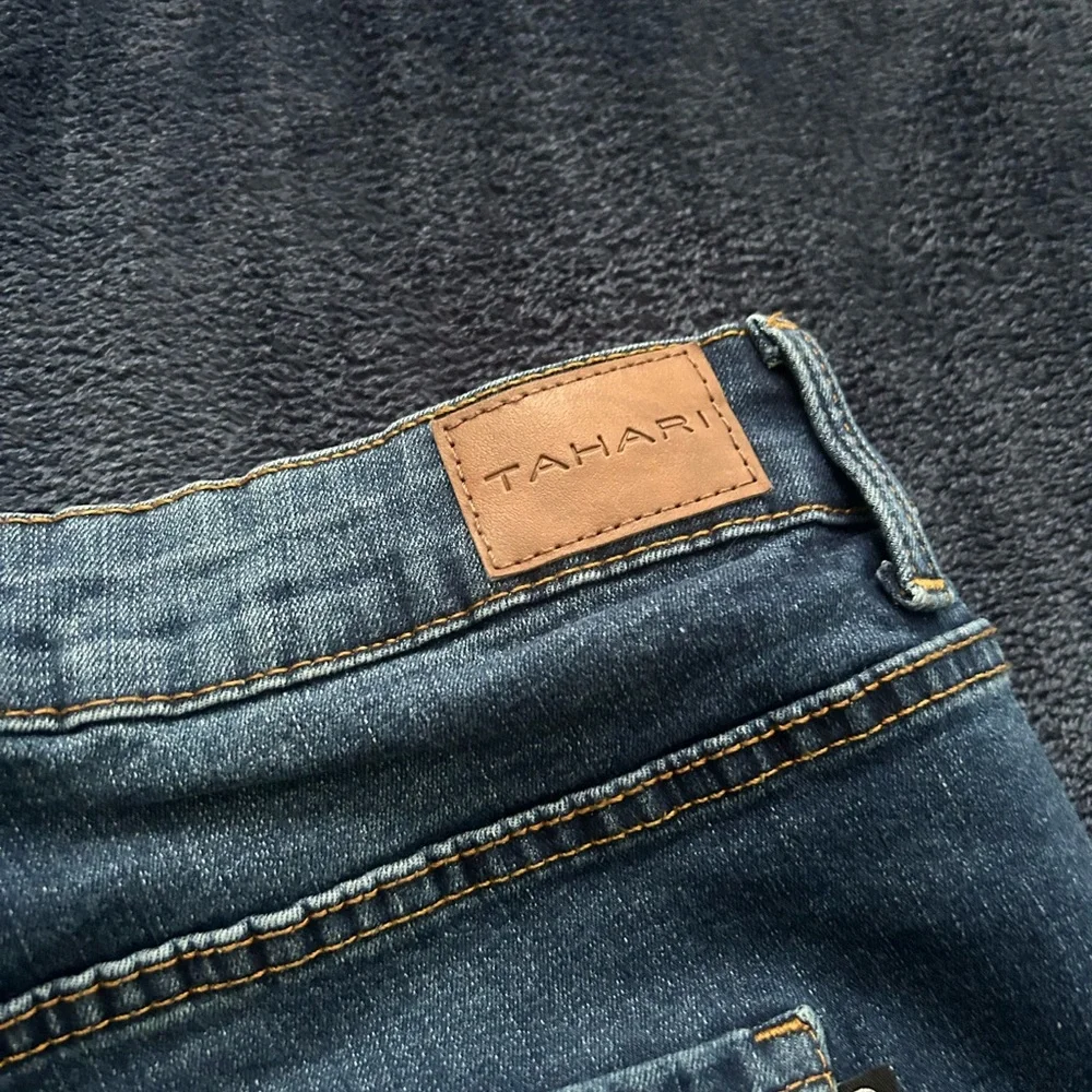 Tahari Chloe Size 16W Denim Jeans - Picture 10 of 11